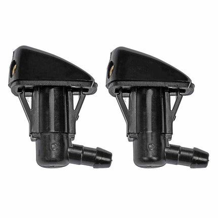 2X Universal Car Windscreen Washer Nozzle Front Window Wiper Spray Jet
