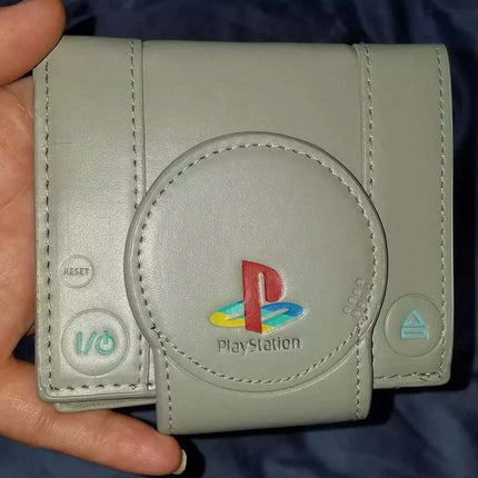 New Sony PlayStation Console Shaped Double Fold Wallet for Students