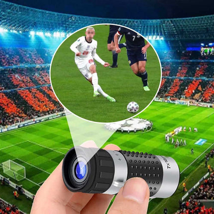 7x18 Golf Monocular Rangefinder, Pocket Scope Distance Finder