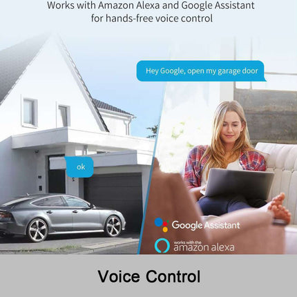 WiFi Garage Door Controller APP Remote Switch Smart Home Opener