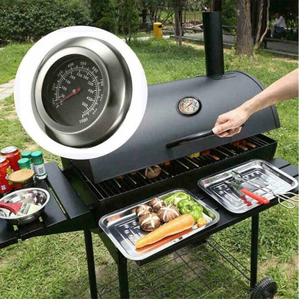 50-500℃ BBQ Thermometer Grill Smoker Gauge Oven Pit Temperature
