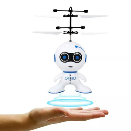 Hand-Sensing Induction Flying Robot Toy with Rechargeable Battery
