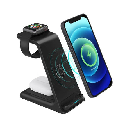 3 in 1 Wireless Charger Dock for Apple Watch, iPhone 13/12/11/XS, AirPods