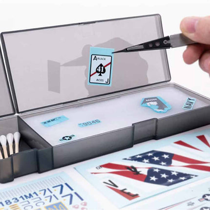 DIY Water Decals Sticker Box Hand Crafts Hobby Tools for Gundam Model