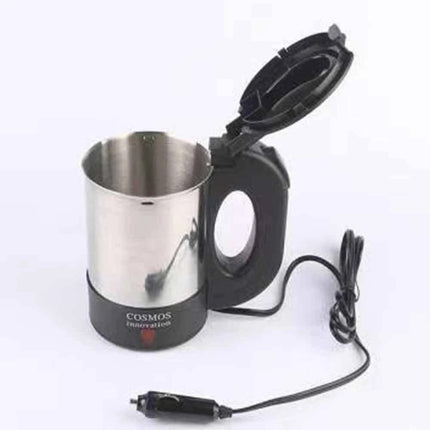 Portable 500ml Car Kettle 12V, Travel Water Heater for Caravan Camping