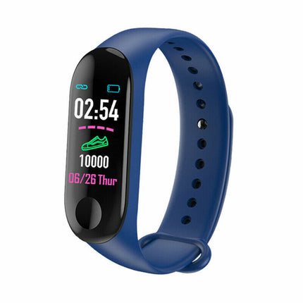 Bluetooth Activity Tracker Watch Heart Rate Monitor Smart Bracelet Pedometer