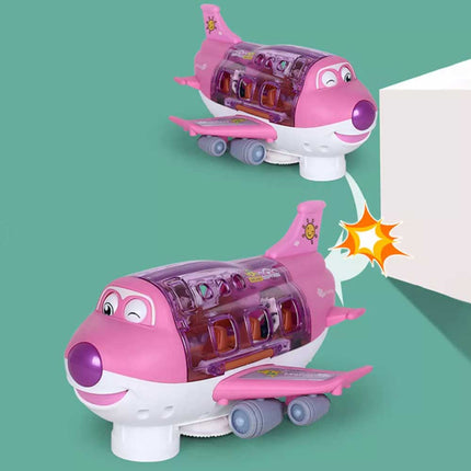 360° Rotating Electric Toy Plane with Sound & Light for Boys Xmas