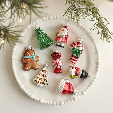 Christmas Tree Ornaments Set, Hanging Baubles Decor for Xmas Party Home