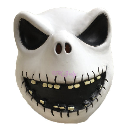 Halloween Adult Skeleton Full Face Mask for Men, Scary Costume Prop