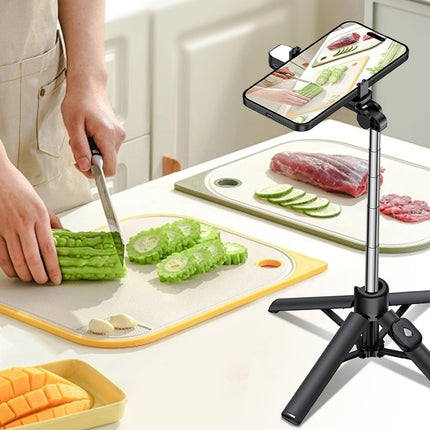 Bluetooth Wireless Selfie Stick Tripod Extendable with Fill Light Universal