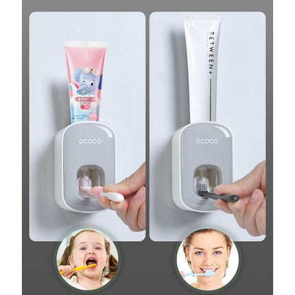 Wall Mount Automatic Toothpaste Dispenser Ecoco Hands Free Squeezer