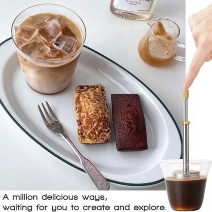 Travel Coffee Maker Portable Final Press Reusable Filter Coffee Brewer