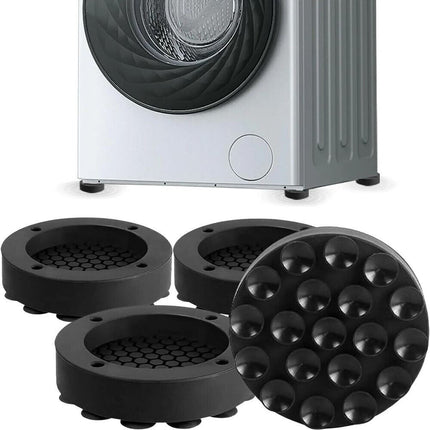 4Pcs Washing Machine Foot Pads Anti Vibration Support Mat Leg Stopper