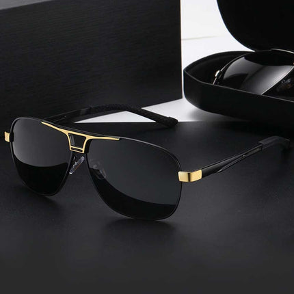 Unisex UV400 Polarized Sunglasses for Fishing, Driving & Sport Pilot Style