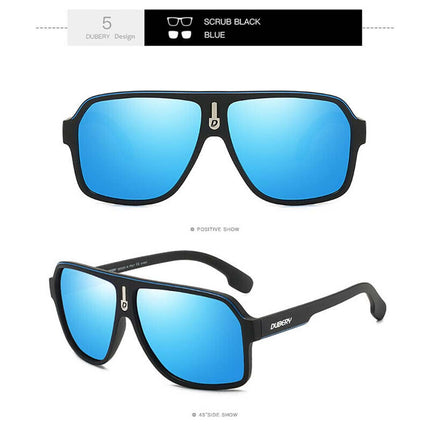 Mens Dubery Polarized Sunglasses UV400 Driving Fishing Eyewear