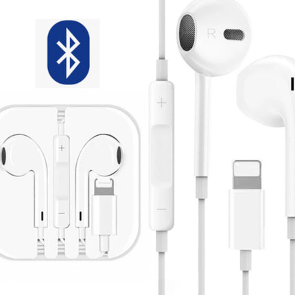 Wired Bluetooth Earphones for iPad iPhone X 7 8 11 12 13 14 Pro Max Headset