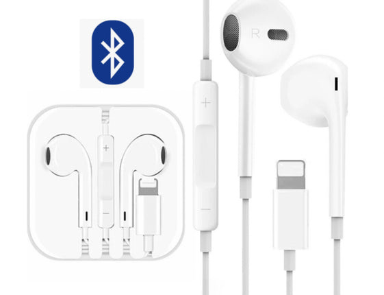 Wired Bluetooth Earphones for iPad iPhone X 7 8 11 12 13 14 Pro Max Headset