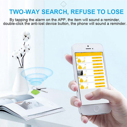 4 Pack Wireless Bluetooth GPS Tracker Anti Lost Key Wallet Pet Locator