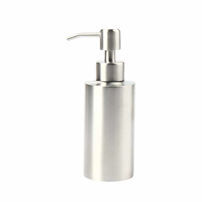 Stainless Steel Refillable Soap Dispenser for Shower & Kitchen