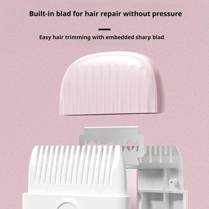 2-in-1 Baby Haircut & Grooming Comb for Trimming Bangs & Broken Hair