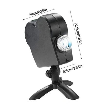 Window Wonderland Halloween Christmas Holographic Projection Light