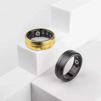 R06 Smart Ring for Men Women Heart Rate Blood Oxygen Fitness Tracker