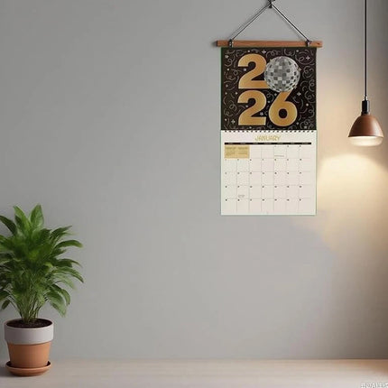 2026 Diamond Painting Calendar Kit – DIY Wall Art with 12 Months