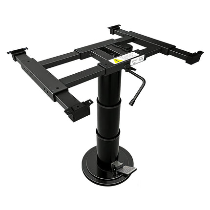 Adjustable Table Leg for Boat RV – Height Lift & 360° Swivel Pedestal Caravan