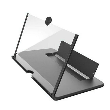 Folding 12 inch Screen Magnifier Stand, 3D Adjustable HD Phone Holder