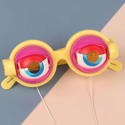Funny Crazy Blink Glasses Toy – Party Gag Eyewear for Adults