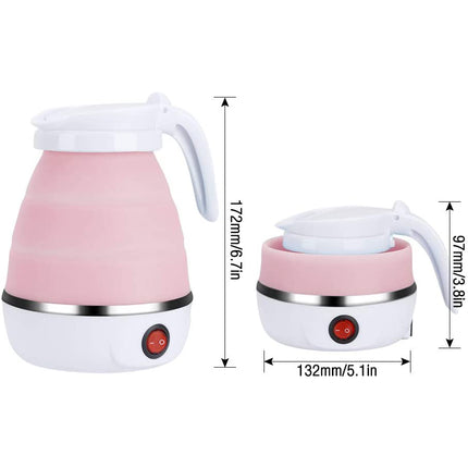 Foldable Electric Kettle 220V Silicone Portable Water Boiler with AU Plug