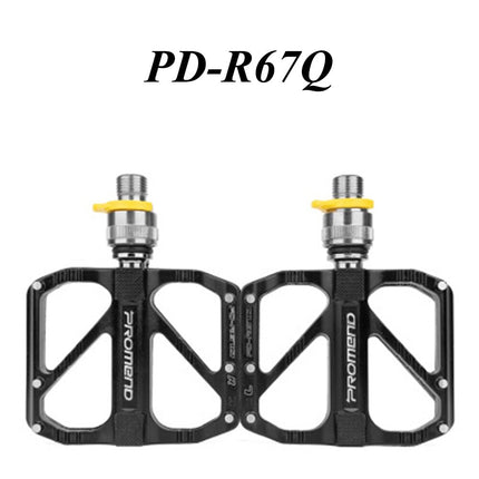 PROMEND 3-Bearing Ultralight Pedal, Quick Release Anti-Slip Aluminum Alloy