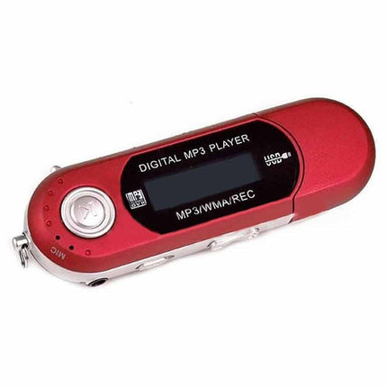 Portable MP3 Player 4GB 8GB USB Digital LCD FM Radio Rechargeable Music