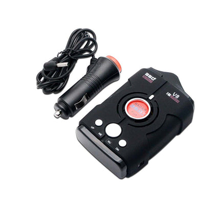 360 Degree Car Radar Detector Laser Speed Camera Full Band Voice Alarm