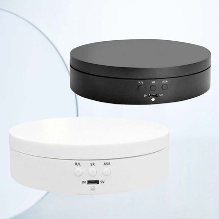 360° Electric Rotating Turntable Display Stand for Jewelry Photo