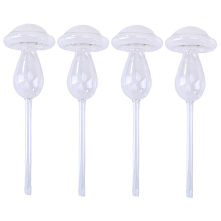 4Pcs Self-Watering Spikes & Globes for Plants, Flower Waterers