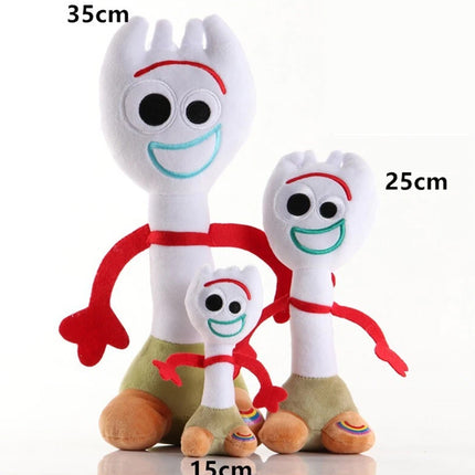 Toy Story Forky Plush 15 25 35cm Soft Stuffed Fox Doll Hug Toy Gift