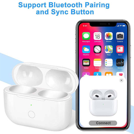 Wireless Charging Case For Airpods Pro 1st 2nd Gen Replacement Bluetooth