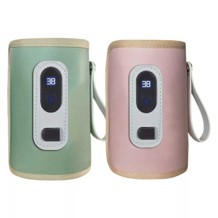Portable USB Baby Milk Bottle Warmer for Car Heating Travel Bag