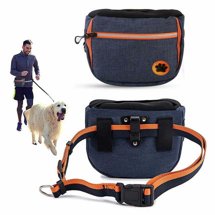 Large Capacity Dog Training Pouch, Waist Bag for Treats & Snacks