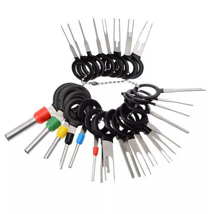 70Pcs Pin Ejector Wire Kit Extractor Auto Terminal Removal Connector Tool