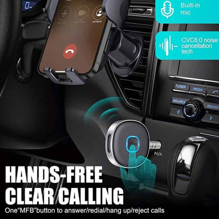 Bluetooth AUX Adapter Wireless Music Receiver for Car Headphone iPod