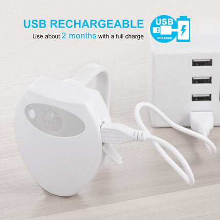 16 Color LED Toilet Night Light USB Rechargeable Waterproof Motion Sensor