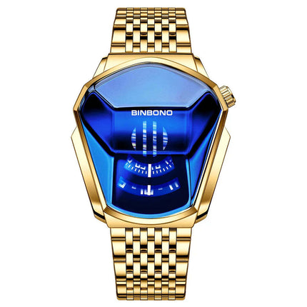 Men's Designer Style Watch Funky Trendy Fashion Wristwatch Strap Adjuster