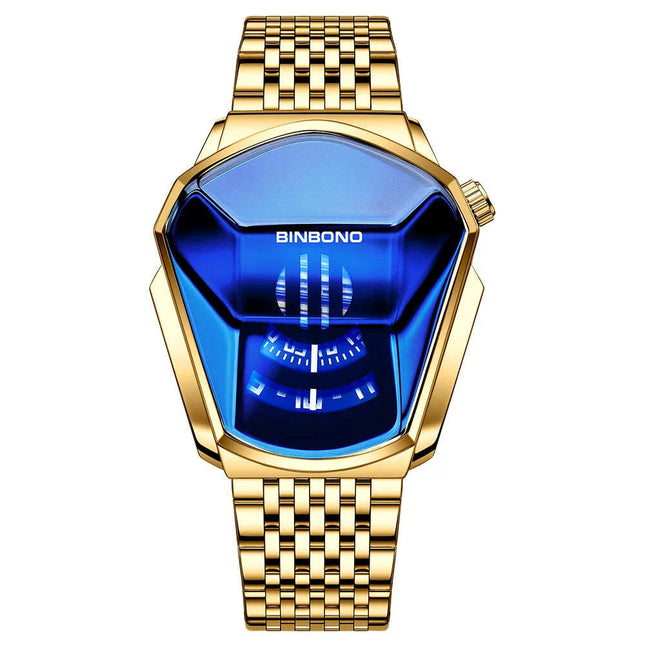 Men's Designer Style Watch Funky Trendy Fashion Wristwatch Strap Adjuster
