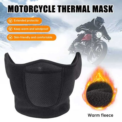 Winter Windproof Half Face Mask Ear Warmer for Skiing Motorcycle Riding