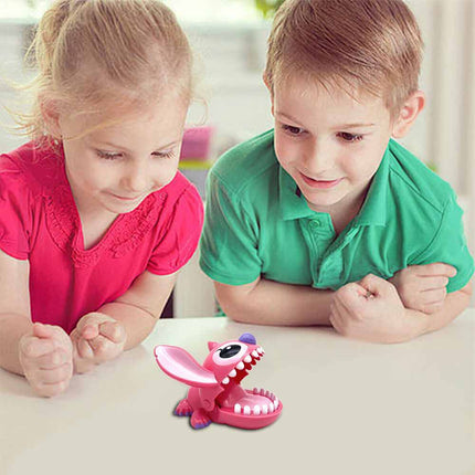 Big Mouth Finger Bite Game Tricky Prank Tabletop Toy Rounded Cornerless
