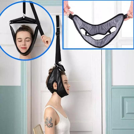 Neck Traction Device Head Hammock Cervical Massager Pain Relief Comfortable New