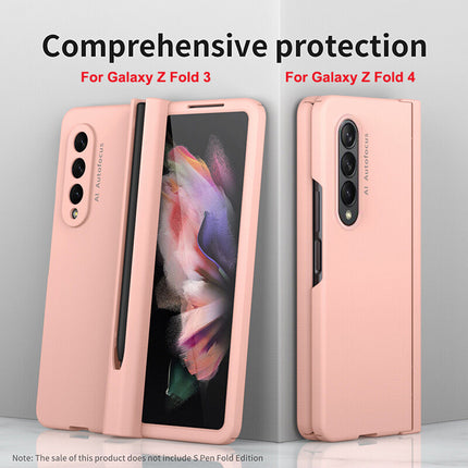 Full Cover Shockproof Hybrid Case w/ Pen Holder for Z Fold 4/3