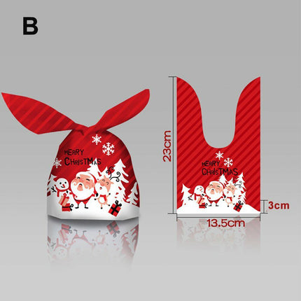 12Pcs Xmas Candy Cookie Gift Boxes Bakery Cupcake Muffin Cake Box